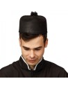 Barette de curé feutre noir