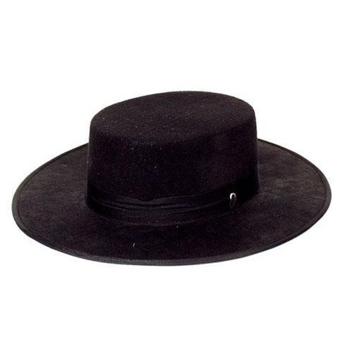 Accessoire déguisement - Feutre noir Espagnol 