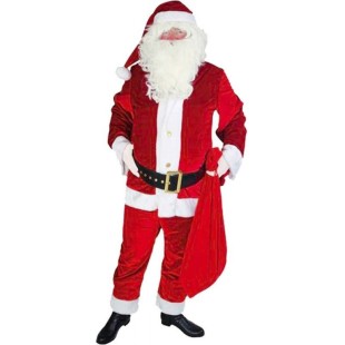 Costume Pere Noel américain luxe