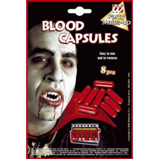 Capsules de faux sang