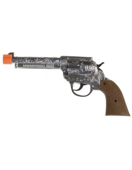 Pistolet cowboy argent