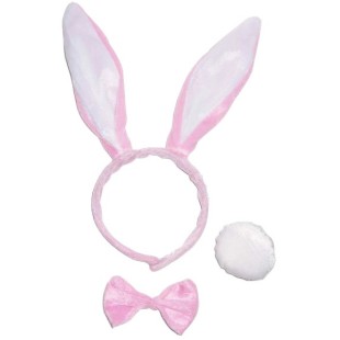 Set lapin rose