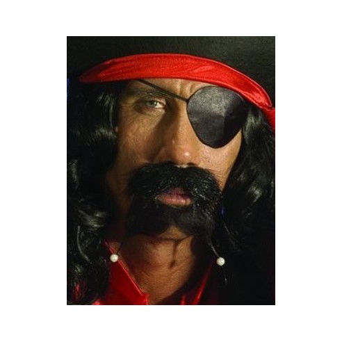 Cache oeil pirate en satin