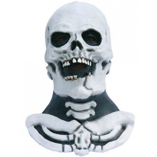 Masque squelette + cou