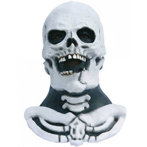 Masque squelette + cou