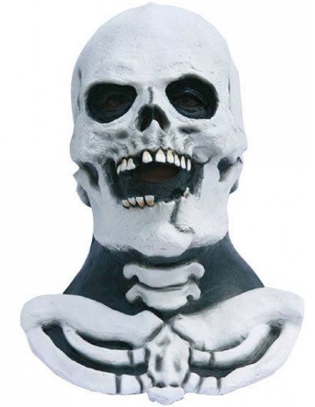 Masque squelette + cou