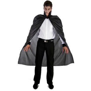 Cape Taffetas adulte 127cm noire