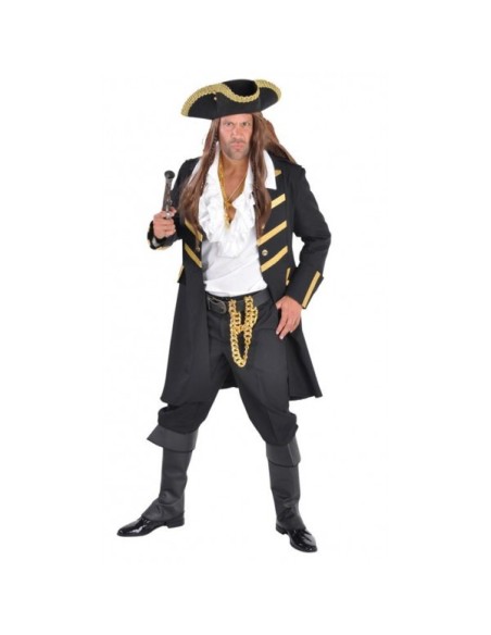 Location costume Pirate manteau long noir