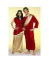 Location costume Romain et Romaine rouge