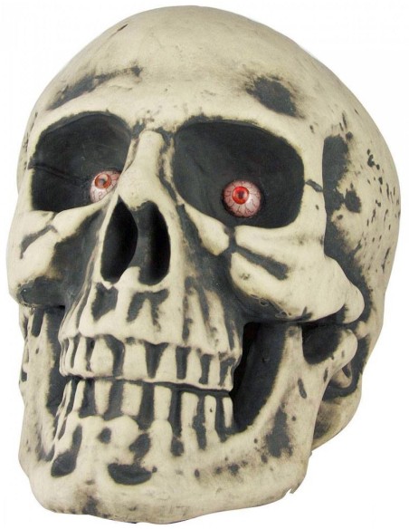 Décoration Halloween - Tête de mort 39cm
