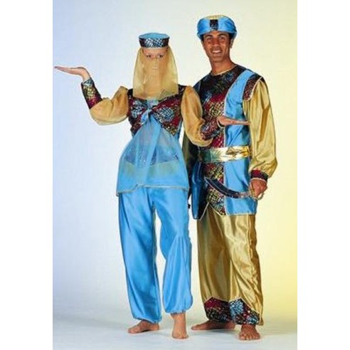 Location costume Orientale bleue