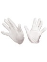 Paire de gants blancs courts