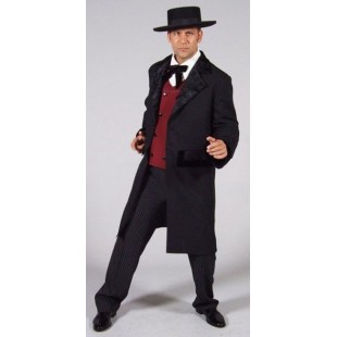 Location costume Mystères de l'ouest noir