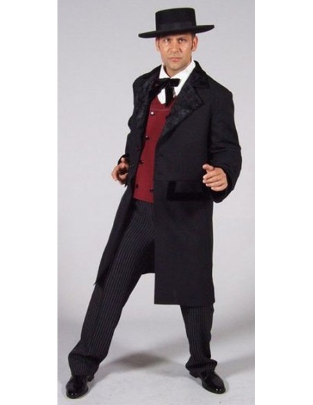 Location costume Mystères de l'ouest noir