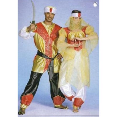 Location costume Oriental Rouge