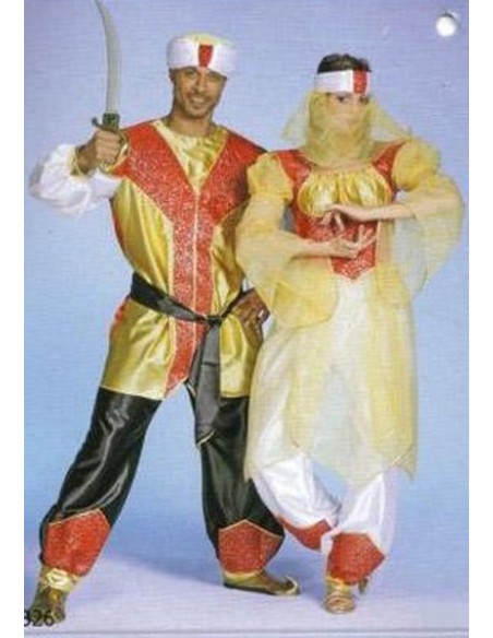 Location costume Oriental Rouge