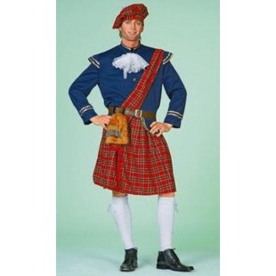 Location costume Ecossais Bleu