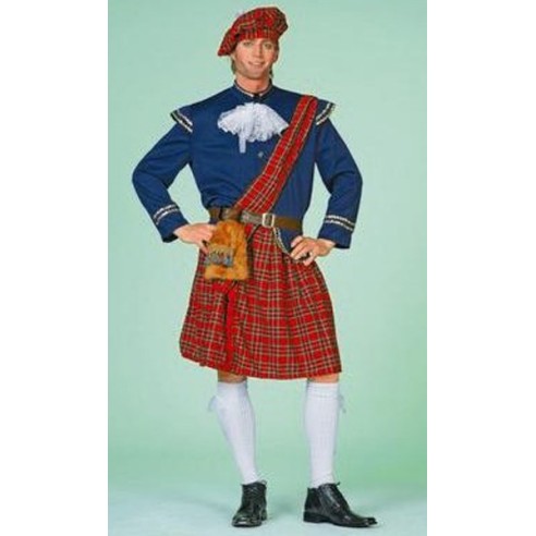 Location costume Ecossais Bleu
