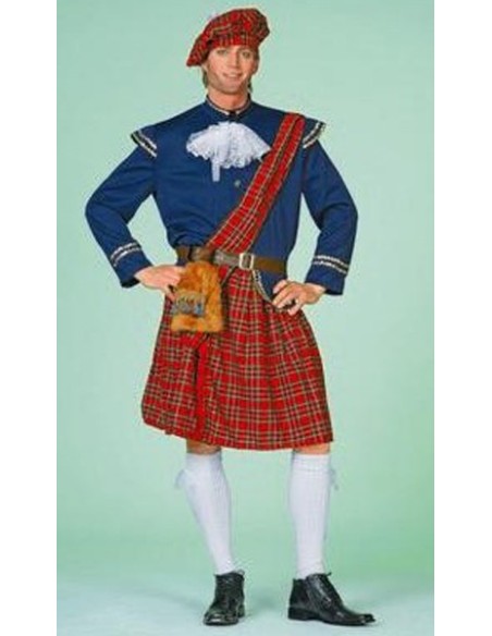 Location costume Ecossais Bleu