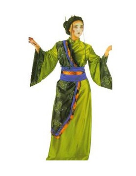 Location costume Geisha verte