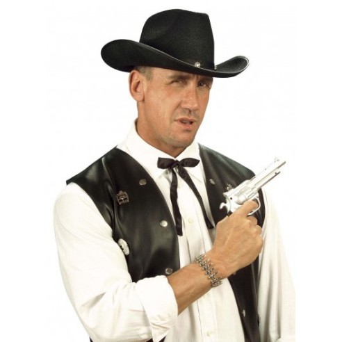 Lavaliere cowboy noire