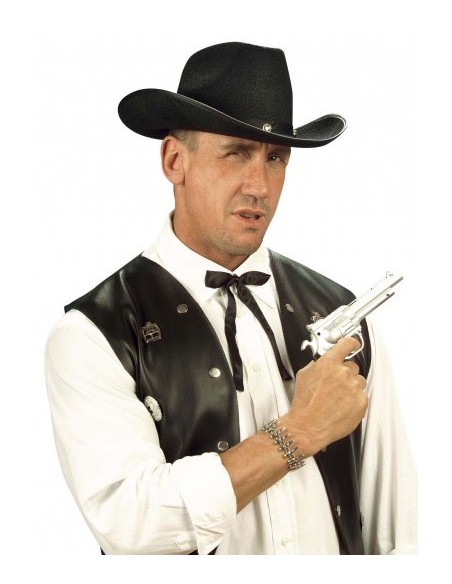 Lavaliere cowboy noire