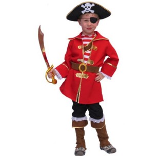 Déguisement enfant - Costume de pirate Luxe - Festimania