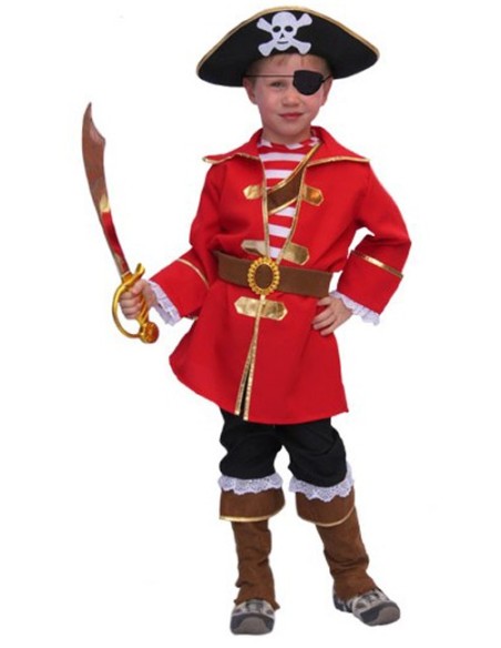 Déguisement enfant - Costume de pirate Luxe - Festimania