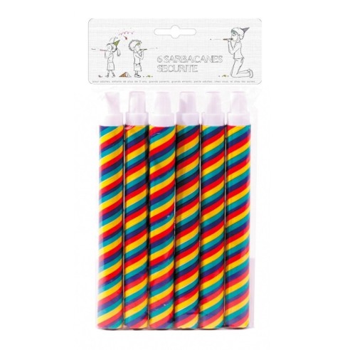 Sarbacanes sécurité x6