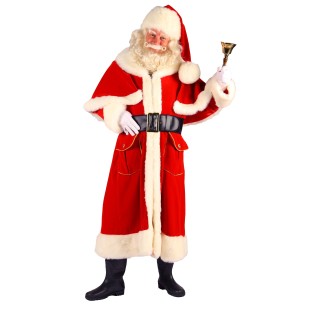 Costume Père Noel européen haute qualité