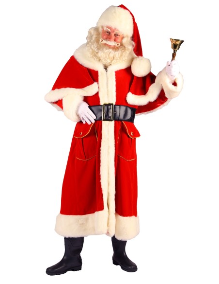 Costume Père Noel européen haute qualité