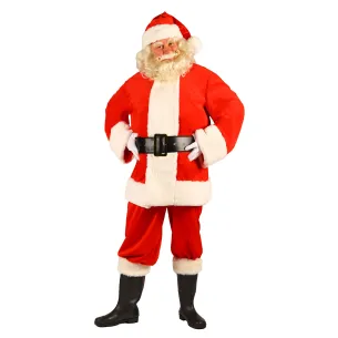 Costume Père Noel américain haute qualité