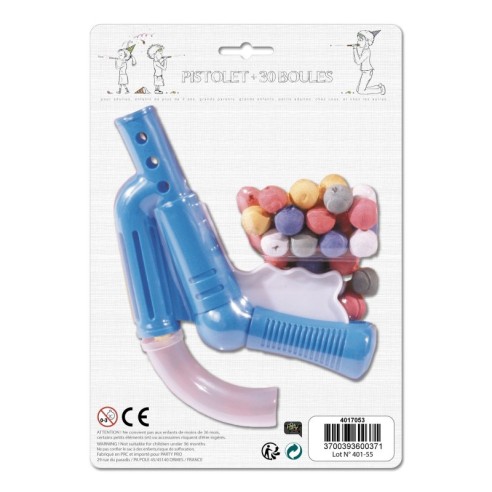 Pistolet + 30 boules dancing