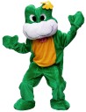 Mascotte de grenouille verte pour homme et femme