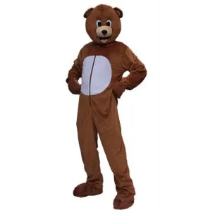 Déguisement ours peluche mascotte pour adulte