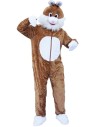 Déguisement peluche Lapin marron
