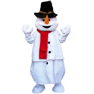 Déguisement Mascotte bonhomme de neige