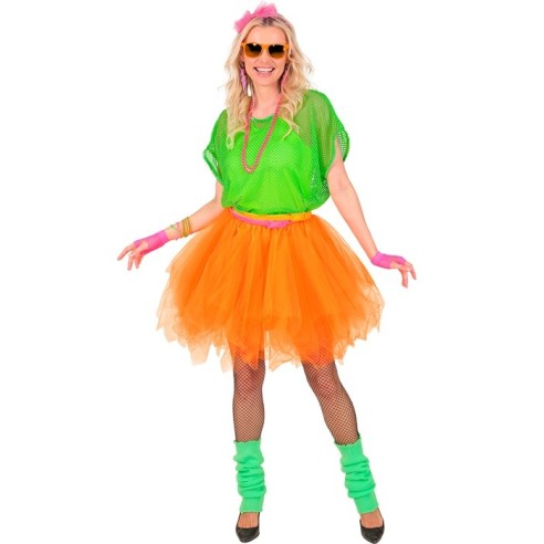 Tutu luxe orange fluo