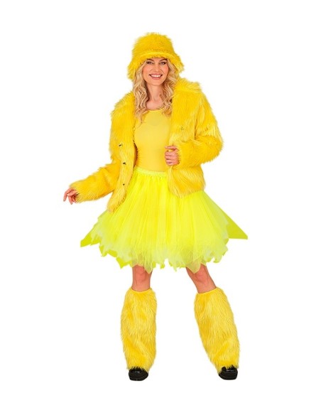 Tutu luxe jaune fluo