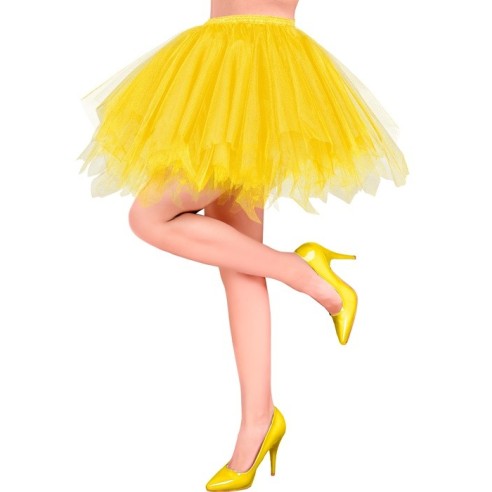 Tutu luxe jaune fluo