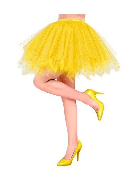 Tutu luxe jaune fluo