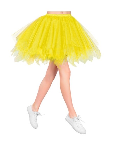Tutu luxe jaune fluo