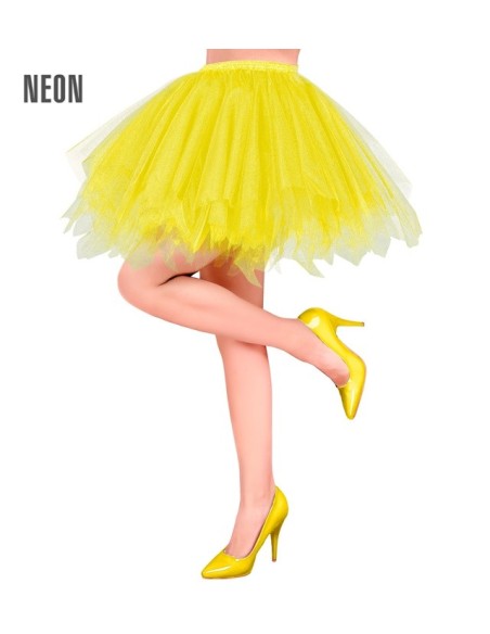 Tutu luxe jaune fluo