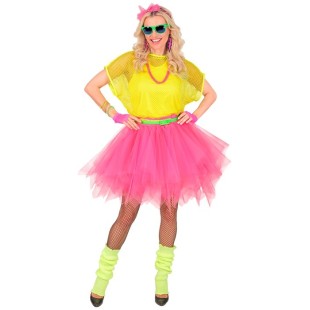 Tutu luxe rose fluo 2