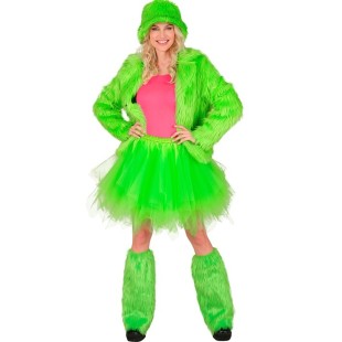 Tutu luxe vert fluo 2