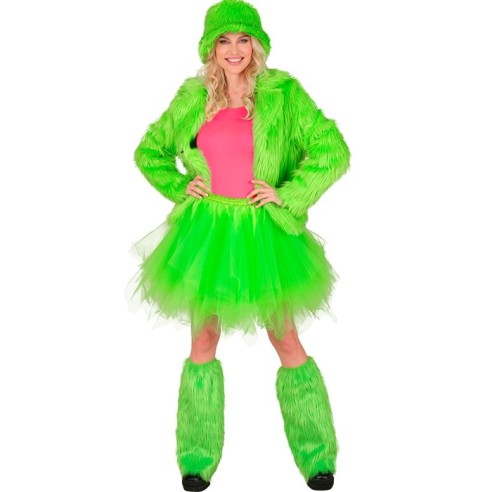 Tutu luxe vert fluo