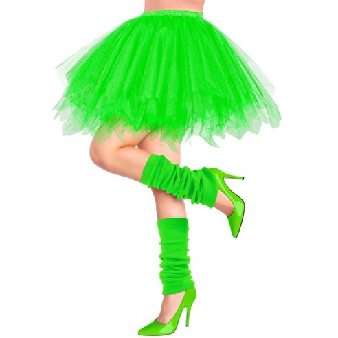 Tutu luxe vert fluo