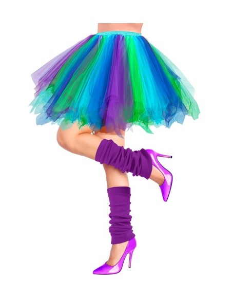 Tutu luxe bleu/azur/vert/violet