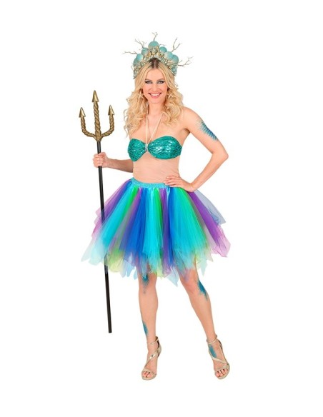 Tutu luxe bleu/azur/vert/violet