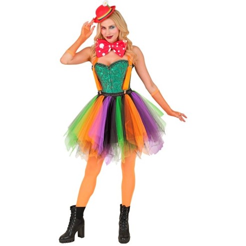 Tutu luxe violet/vert/orange